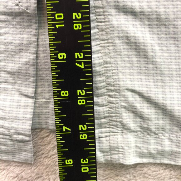 RedHead Men's Fishing Shirt Large Short Sleeve Caped and Vented Plaid Button Up - Picture 4 of 13